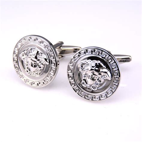 cufflinks versace|versace cufflinks silver.